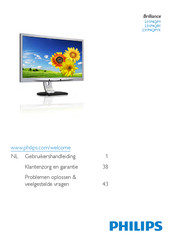 Philips Brilliance 231P4QRYES/01 Handleiding