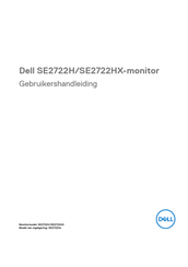 Dell SE2722H Gebruikershandleiding