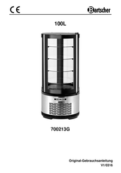 Bartscher 700213G Gebruiksaanwijzing