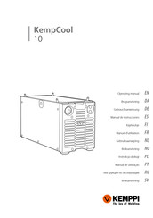 Kemppi KempCool 10 Gebruiksaanwijzing