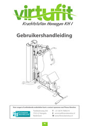 VirtuFit Krachtstation Homegym KH 1 Gebruikershandleiding