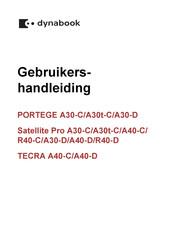 dynabook Satellite Pro A40-C Gebruikershandleiding