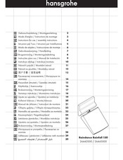Hansgrohe Raindance Rainfall 150 26443000 Gebruiksaanwijzing