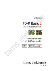 tams elektronik FD-R Basic 2 Handleiding