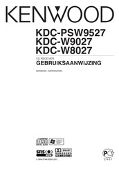 Kenwood KDC-PSW9527 Gebruiksaanwijzing