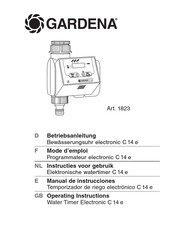 Gardena C 14 e Instructies Voor Gebruik