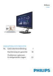 Philips 258B6QJEB/00 Gebruikershandleiding