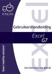 Excel G7 Gebruikershandleiding