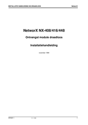 NetworX NX-416 Installatiehandleiding