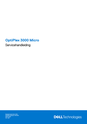 Dell OptiPlex 3000 Micro Servicehandleiding