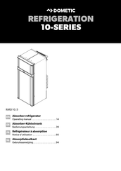 Dometic 10 Series Gebruiksaanwijzing