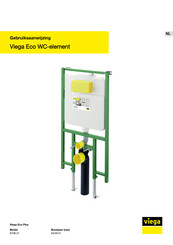 Viega Eco WC 8108.31 Gebruiksaanwijzing