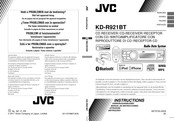 JVC KD-R921BT Gebruiksaanwijzing