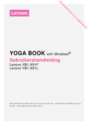 Lenovo YOGA BOOK YB1-X91L Gebruikershandleiding