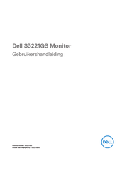 Dell S3221QS Gebruikershandleiding