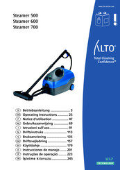 Alto Steamer 700 Gebruiksaanwijzing