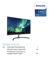 Philips E Series Gebruikershandleiding