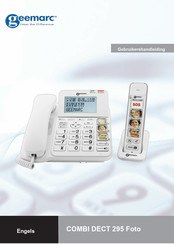 Geemarc COMBI DECT 295 Foto Gebruikershandleiding