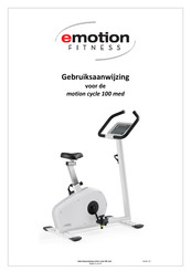 Emotion Fitness motion cycle 100 med Gebruiksaanwijzing