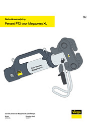 Viega Pressgun-Press Booster 4296.2XL Gebruiksaanwijzing