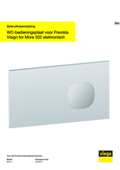 Viega Prevista Visign for More 202 8622.1 Gebruiksaanwijzing