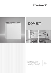 Komfovent DOMEKT Installatiehandleiding