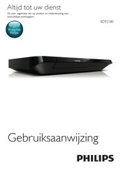 Philips BDP2180/12 Gebruiksaanwijzing