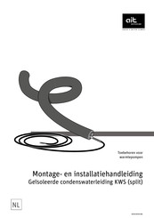 ait-deutschland KWS 3/1 Montage En Installatiehandleiding