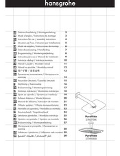Hansgrohe PuraVida 27437 Series Gebruiksaanwijzing