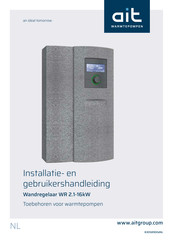 AIT WR 2.1-16kW Installatie- En Gebruikershandleiding