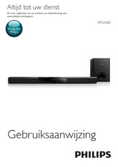 Philips HTL2160 Gebruiksaanwijzing