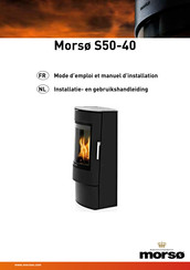 Morsø S50-40 Installatie En Gebruikshandleiding