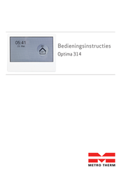 Metro Therm Optima 314 Bedieningsinstructies