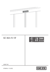 GEZE GC 363 plus R Gebruikershandleiding