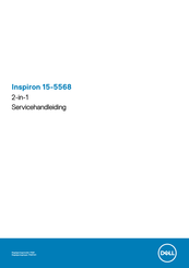 Dell Inspiron 15-5568 Servicehandleiding