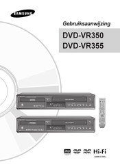 Samsung DVD-VR350 Gebruiksaanwijzing