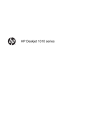 HP Deskjet 1010 Series Handleiding