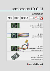 tams elektronik LD-G-43 Handleiding