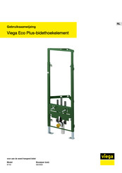 Viega Eco Plus 8143 Gebruiksaanwijzing