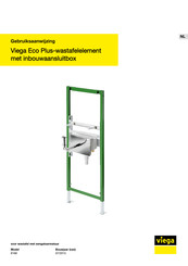 Viega Eco Plus 8168 Gebruiksaanwijzing