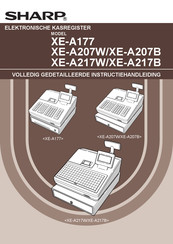 Sharp XE-A217B Volledig Gedetailleerde Instructiehandleiding