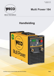 Weco Multi Power 184 Handleiding