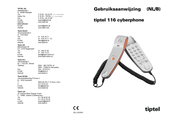 TIPTEL 116 cyberphone Gebruiksaanwijzing