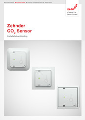 Zehnder CO2 Sensor 0-10V55 Installatiehandleiding