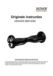 Denver Electronics DBO-6550 Originele Instructies