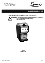 Santos 53 Gebruikers- En Onderhoudshandleiding