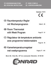 Conrad 61 06 30 Gebruiksaanwijzing