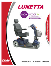 Pride Mobility Products LUNETTA Gebruiksaanwijzing