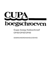 CUPA C1050 Gebruikershandleiding