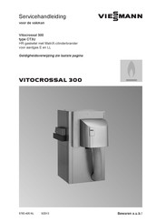 Viessmann VITOCROSSAL 300 Servicehandleiding